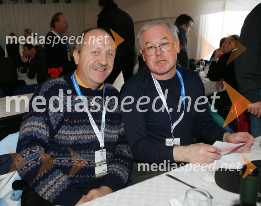Branko Pavlin, predsednik uprave časopisne družbe Dnevnik in mag. Darko Tolar, član uprave Zavarovalnice Maribor
(odpovedan veleslalom)42. Zlata lisica
