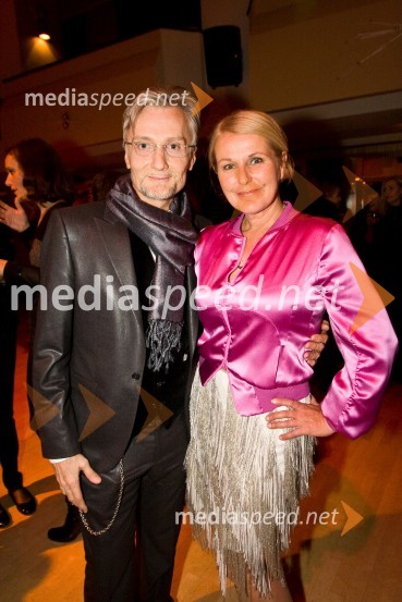 Franci Planinšek, lepotni kirurg in Zvezdana Mlakar, igralkaTrend 2008, podelitev nagrad za modno in vizualno ustvarjalnost