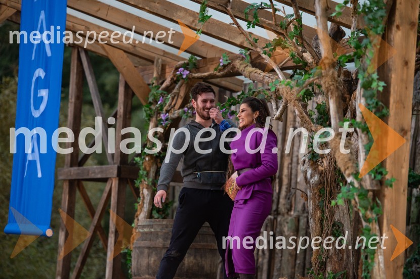  Tilen  Brglez;  Natalija Bratkovič, radijska in TV moderatorkaZmagovalec Kmetije 2021 je postal Tilen Brglez