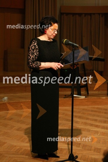 Barbara Miklič Türk, soproga predsednika RSDobrodelni koncert Društva poslovnih žensk FAM za film o Almi Karlin