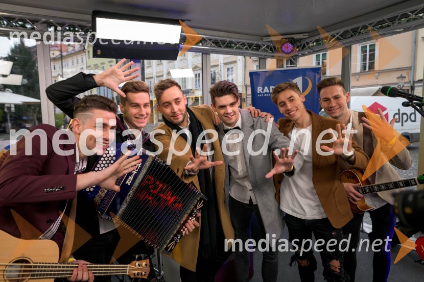 Polkaholiki in in BQL28-urni dobrodelni maraton Radia 1