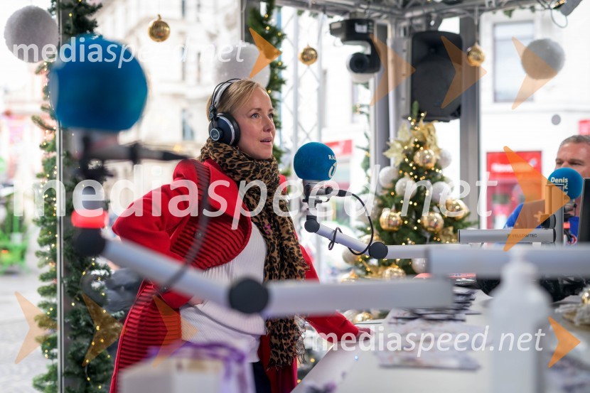  Ota Širca Roš, voditeljica28-urni dobrodelni maraton Radia 1