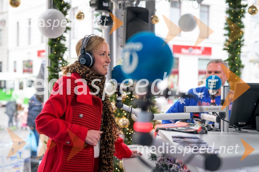  Ota Širca Roš, voditeljica;  Miha Deželak, radijski voditelj, humanitarec, Fatalni moški 202028-urni dobrodelni maraton Radia 1