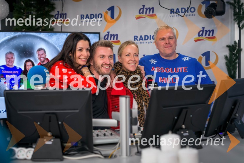  Jana Morelj, radijska in TV voditeljica;  Denis Avdić, voditelj;  Ota Širca Roš, voditeljica;  Miha Deželak, radijski voditelj, humanitarec, Fatalni moški 202028-urni dobrodelni maraton Radia 1