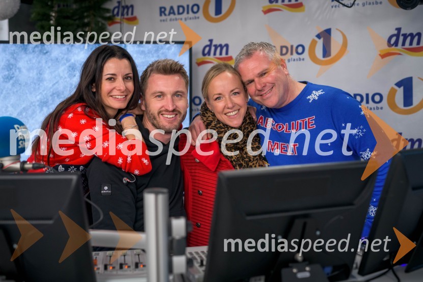  Jana Morelj, radijska in TV voditeljica;  Denis Avdić, voditelj;  Ota Širca Roš, voditeljica;  Miha Deželak, radijski voditelj, humanitarec, Fatalni moški 202028-urni dobrodelni maraton Radia 1