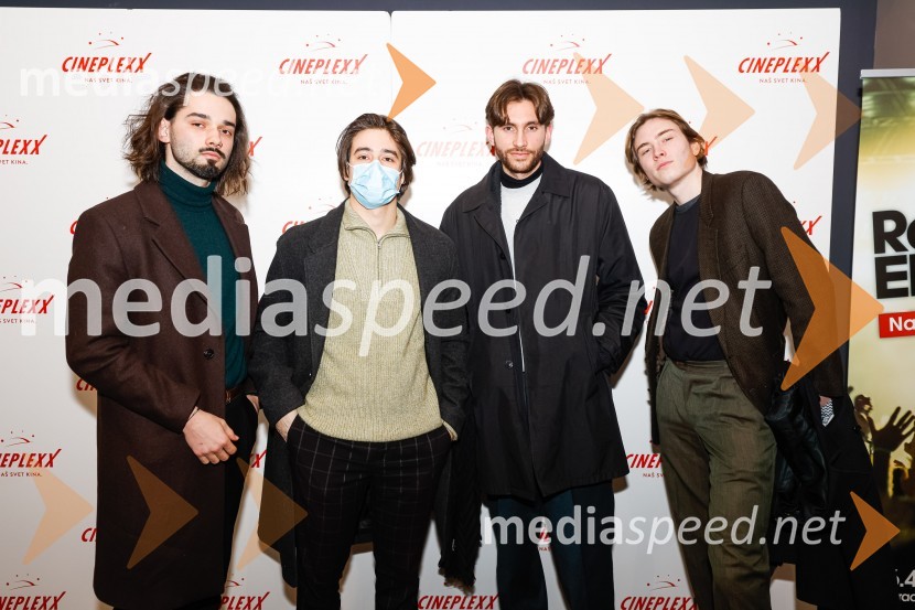  Jan  Peteh, Joker Out;  Bojan Cvjetićanin, Joker Out;  Martin  Jurkovič, Joker Out;  Kris  Guštin, Joker OutMatrica obuditev, premiera filma v Cineplexx Kranj