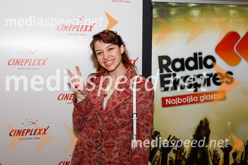  Kaja Kočevar- Kaya Solo, blogerkaMatrica obuditev, premiera filma v Cineplexx Kranj