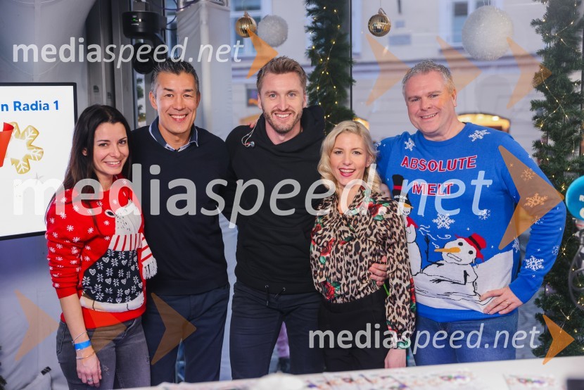  Jana Morelj, radijska in TV voditeljica;  Taiji Tokuhisa, maneken in voditelj;  Denis Avdić, voditelj;  Suzana  Kozel, Planet TV;  Miha Deželak, radijski voditelj, humanitarec, Fatalni moški 202028-urni dobrodelni maraton Radia 1