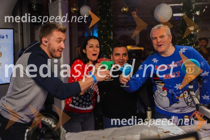  Denis Avdić, voditelj;  Jana Morelj, radijska in TV voditeljica;  Tomaž Fartek, barman;  Miha Deželak, radijski voditelj, humanitarec, Fatalni moški 202028-urni dobrodelni maraton Radia 1