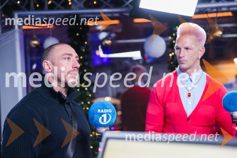  Denis Porčič – Chorchyp, glasbenik, mojster borilnih veščin;  Igor Mikić, fitnes trenes, voditelj28-urni dobrodelni maraton Radia 1