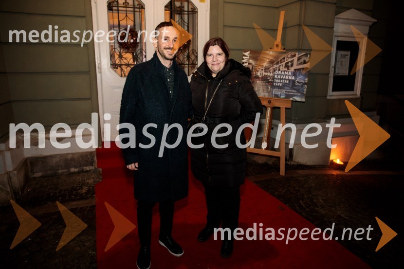  Jernej Pristov, vodja službe za odnose z javnostmi SNG Drama Ljubljana;  Teja Pelko, novinarka, Svet24Jacques in njegov gospodar, premiera drame