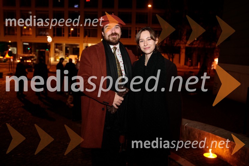  Dušan Smodej;  Ana KolencJacques in njegov gospodar, premiera drame