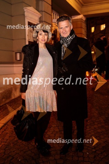 Dr. Jerca Legan Cvikl, antropologinja in predsednica Fundacije Femmes Sans Fronitières;  Milan Martin Cvikl,  član Sveta direktorjev Evropske banke za obnovo in razvoj (EBRD)Jacques in njegov gospodar, premiera drame