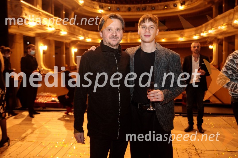  Branko Šturbej, igralec;  Timon Šturbej, igralecJacques in njegov gospodar, premiera drame