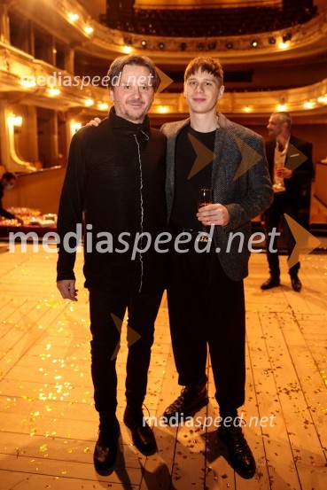  Branko Završan, igralec;  Timon Šturbej, igralecJacques in njegov gospodar, premiera drame