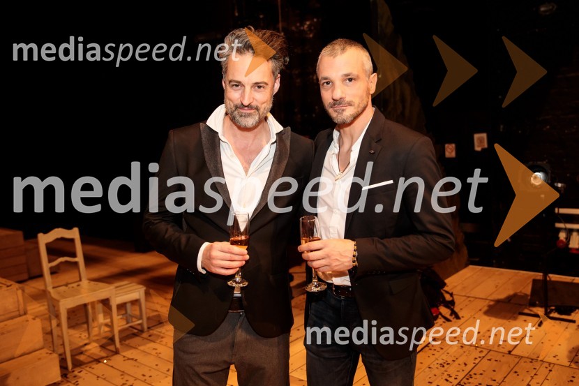  Rok Vihar, igralec;  Primož Vrhovec, igralecJacques in njegov gospodar, premiera drame