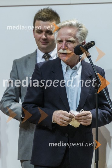 mag. Franci Pivec, nekdanji Predsednik Zveze kulturnih društev Slovenije35. tradicionalni novoletni koncert Pihalnega orkestra Pošta Maribor