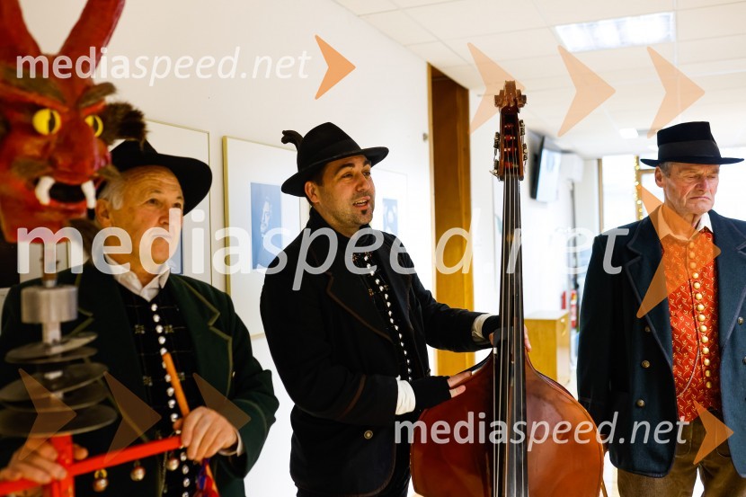 Obisk kolednikov na MO Kranj