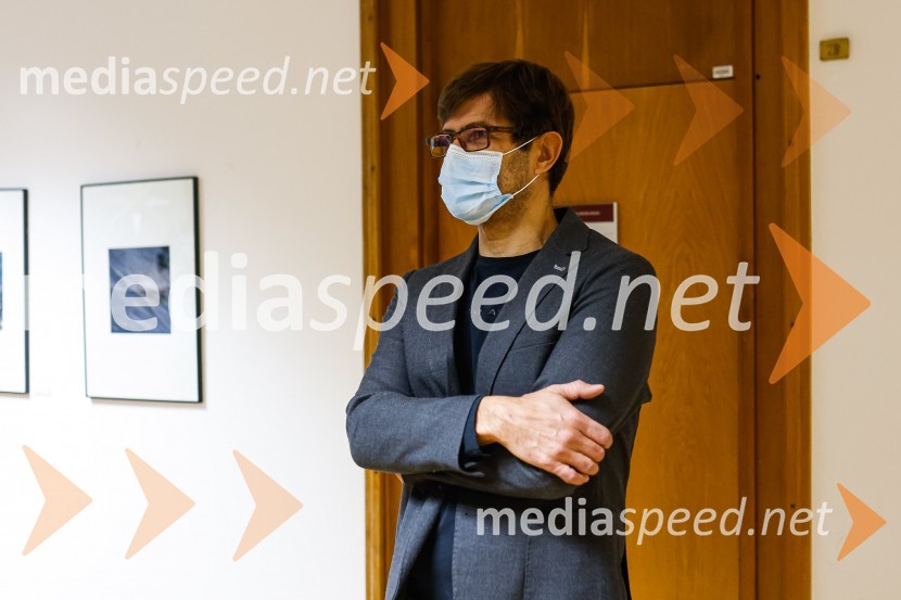  Matjaž Rakovec, župan Mestne občine KranjObisk kolednikov na MO Kranj