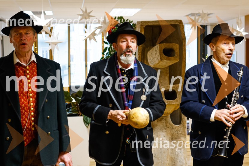 Obisk kolednikov na MO Kranj