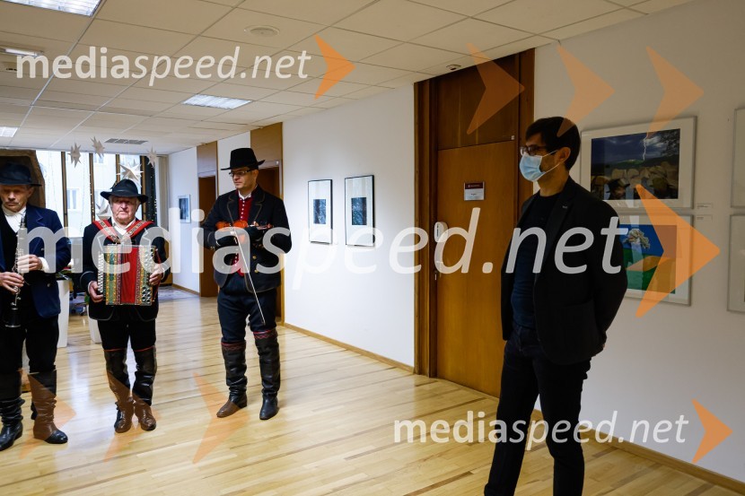 Obisk kolednikov na MO Kranj