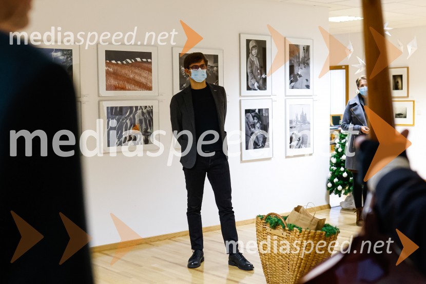  Matjaž Rakovec, župan Mestne občine KranjObisk kolednikov na MO Kranj