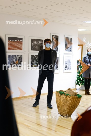  Matjaž Rakovec, župan Mestne občine KranjObisk kolednikov na MO Kranj