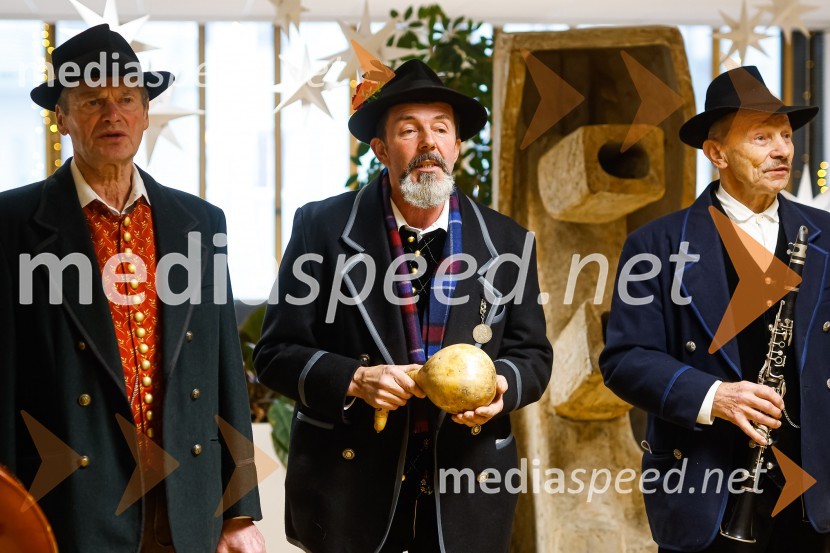 Obisk kolednikov na MO Kranj