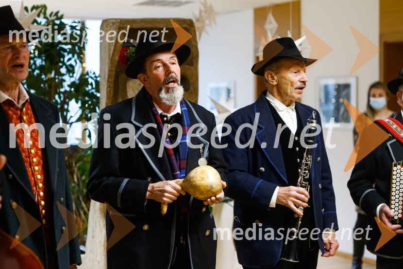 Obisk kolednikov na MO Kranj