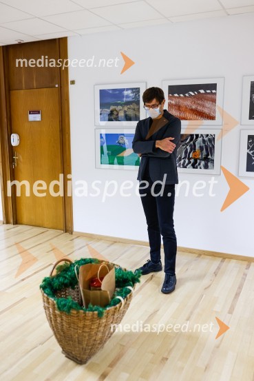  Matjaž Rakovec, župan Mestne občine KranjObisk kolednikov na MO Kranj