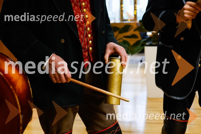 Obisk kolednikov na MO Kranj