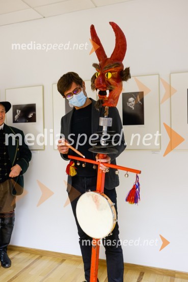  Matjaž Rakovec, župan Mestne občine KranjObisk kolednikov na MO Kranj