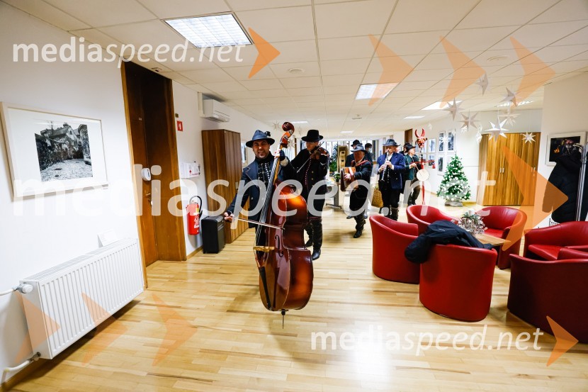 Obisk kolednikov na MO Kranj
