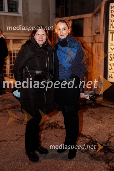  Teja Pelko, novinarka, Svet24;  Helena Grahek, vodja marketinga in odnosi z javnostmi, Slovensko mladinsko gledališčePojedina pri Trimalhionu, premiera drame