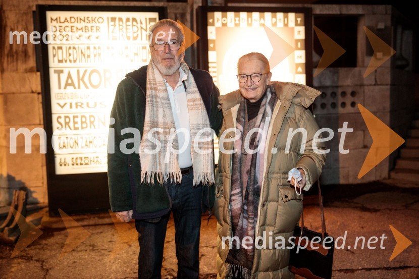  Aleš Jan, radijski producent;  Barbara BercePojedina pri Trimalhionu, premiera drame