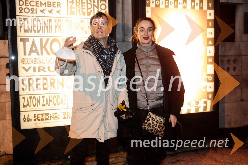  Janez Janša, umetnik;  Dragana Alfirević, koreografinjaPojedina pri Trimalhionu, premiera drame