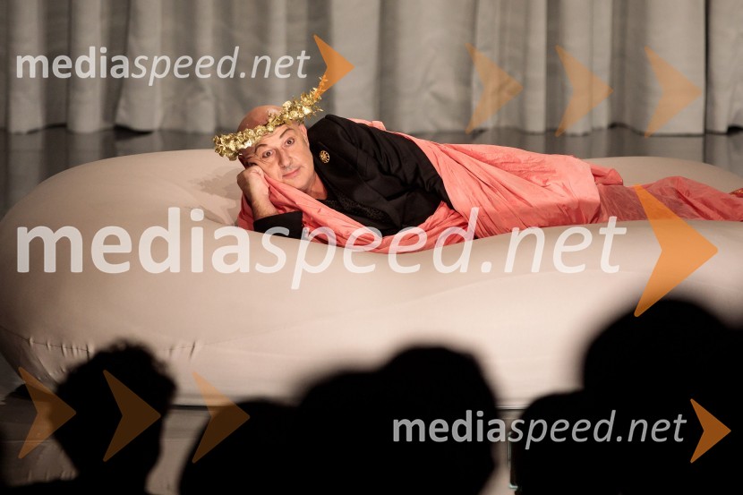  Ivan Godnič, igralecPojedina pri Trimalhionu, premiera drame