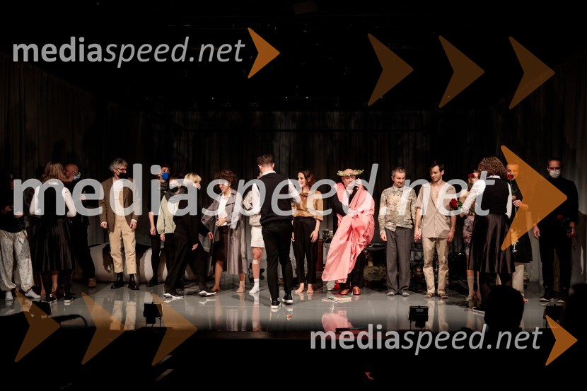 Pojedina pri Trimalhionu, premiera drame