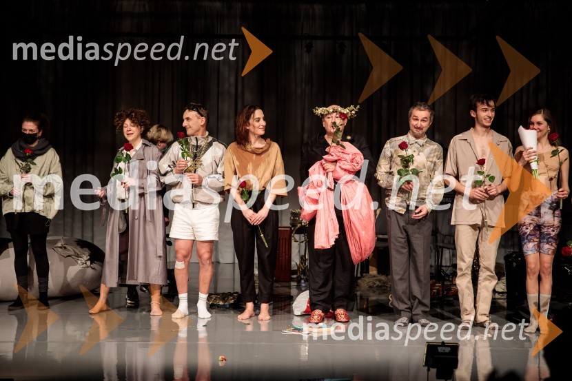 Pojedina pri Trimalhionu, premiera drame