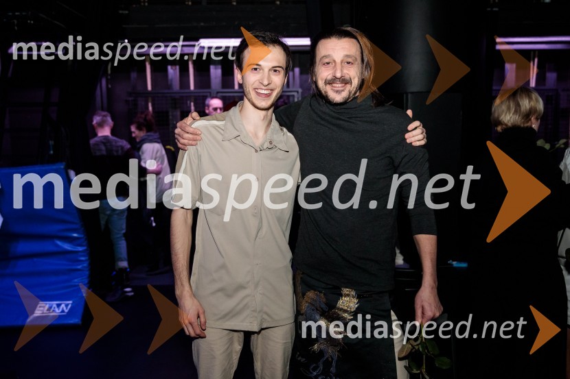  Klemen Kovačič, AGRFT ;  Matej Recer, igralecPojedina pri Trimalhionu, premiera drame