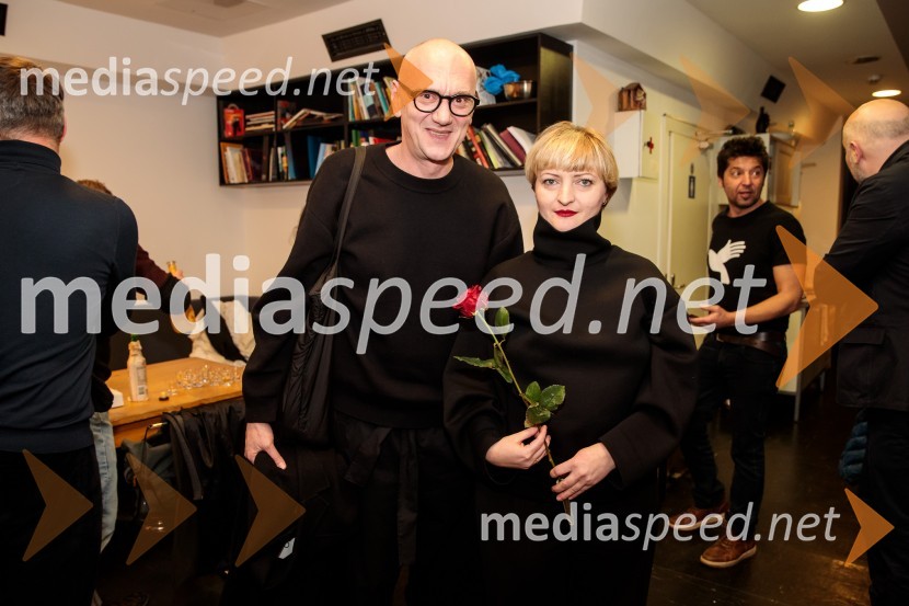  Goran Injac, umetniški vodja, Slovensko mladinsko gledališče;  Bojana LazićPojedina pri Trimalhionu, premiera drame