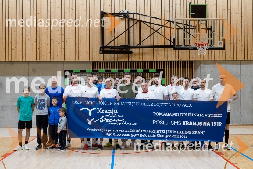 Nogometaš Josip Iličić v podporo dobrodelni akciji V Kranju dobro v srcu mislimo