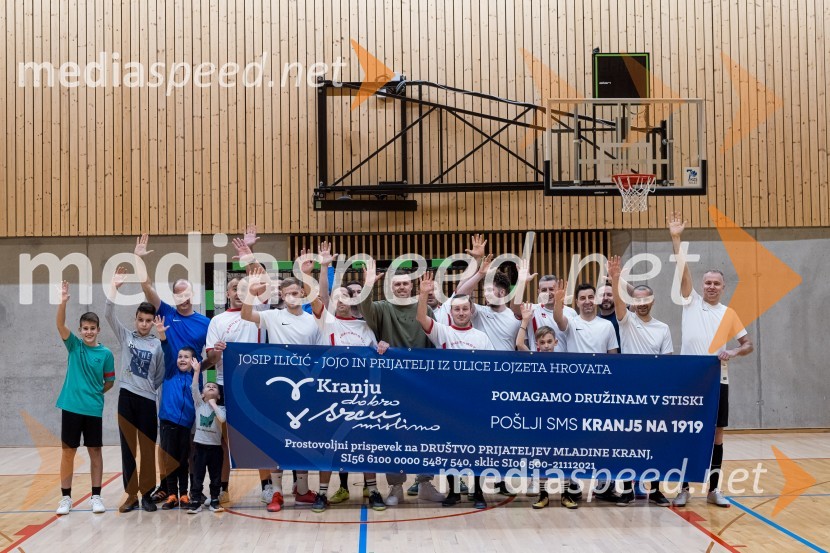 Nogometaš Josip Iličić v podporo dobrodelni akciji V Kranju dobro v srcu mislimo