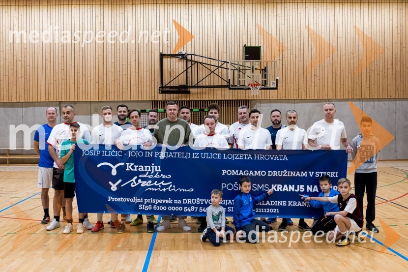 Nogometaš Josip Iličić v podporo dobrodelni akciji V Kranju dobro v srcu mislimo