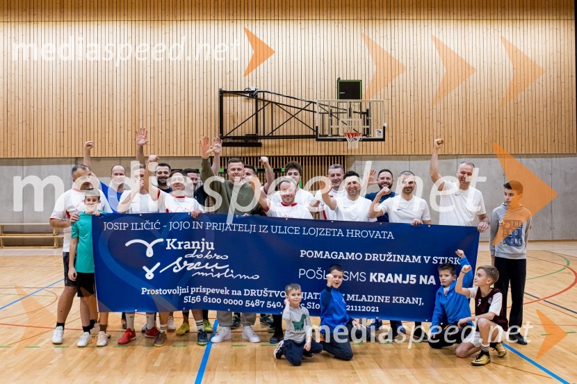 Nogometaš Josip Iličić v podporo dobrodelni akciji V Kranju dobro v srcu mislimo