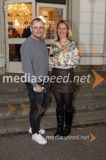  Alan Kavčič, predstavnik za odnose z javnostmi SNG Maribor;  Mateja Kožuh, producentka Opere in Baleta SNG Maribor, akordeonistkaBaletna pravljica Kekec s Kataleno v živo