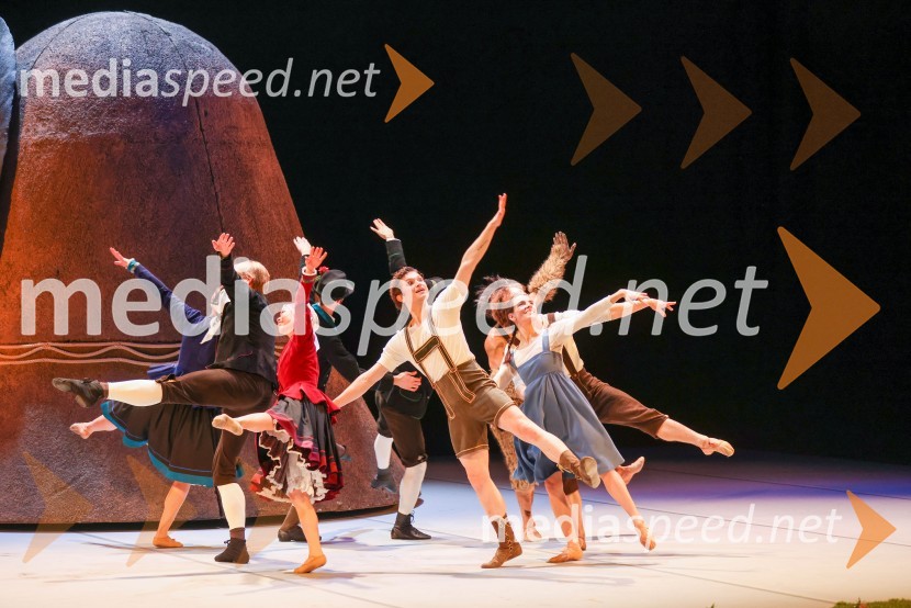  Tomaž Viktor Abram Golub, baletni plesalec;  Catarina de Meneses, baletna solistkaBaletna pravljica Kekec s Kataleno v živo