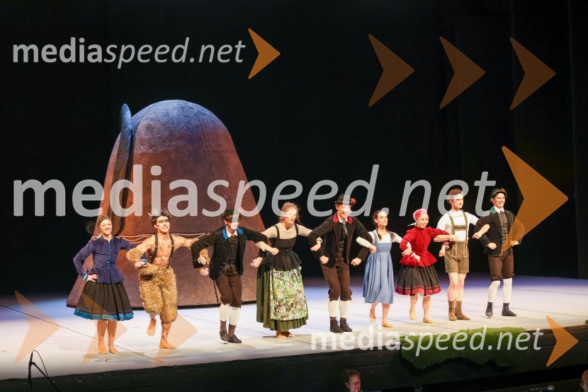  Evgenija Koškina, baletka;  Yuya Omaki, baletni solist;  Lucio Mautone, baletni plesalec;  Olesja Hartmann Marin, baletna plesalka;  Sytze Jan Luske, baletni plesalec;  Catarina de Meneses, baletna solistka;  Satomi Netsu, baletna plesalka;  Tomaž Viktor Abram Golub, baletni plesalec;  Mircea Golescu, baletnikBaletna pravljica Kekec s Kataleno v živo