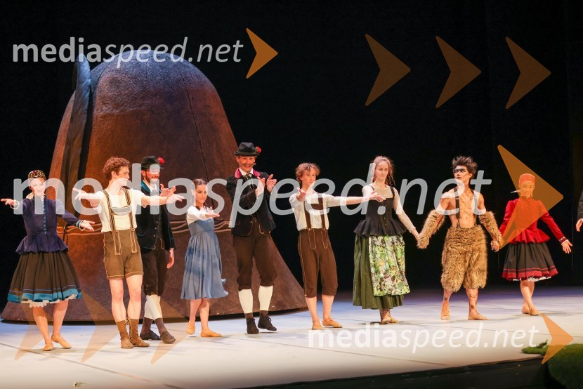  Evgenija Koškina, baletka;  Tomaž Viktor Abram Golub, baletni plesalec;  Lucio Mautone, baletni plesalec;  Catarina de Meneses, baletna solistka;  Sytze Jan Luske, baletni plesalec;  Jan Trninič, baletni plesalec;  Olesja Hartmann Marin, baletna plesalka;  Yuya Omaki, baletni solist;  Satomi Netsu, baletna plesalkaBaletna pravljica Kekec s Kataleno v živo