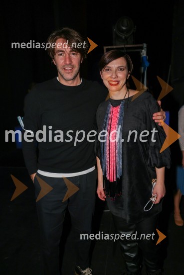  Edward Clug, umetniški direktor, Balet SNG Maribor;  Vesna Zornik, pevka skupine KatalenaBaletna pravljica Kekec s Kataleno v živo